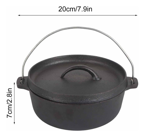 Olla Antiadherente De Hierro Fundido De Hierro Fundido Dutch