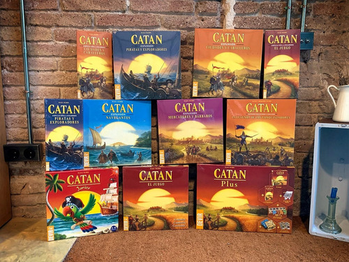 Juego De Mesa Colonos De Catan Todas Expansiones -imprimible