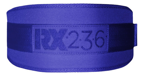 Cinturón Levantamiento Crossfit Rx236 - Azul