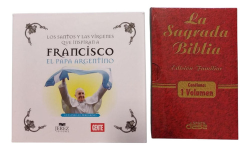 Oferta: Sagrada Biblia + Santos Inspiraron Al Papa Francisco