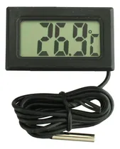 Comprar Termômetro Digital Lcd Mini Cabo Temperatura Sensor Probe