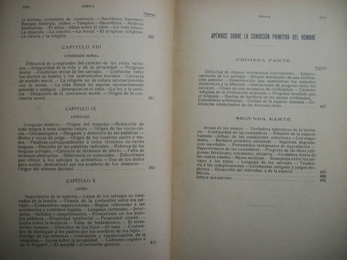 Los Orígenes De La Civilización Y La Condición Primitiv C119 (Usado)