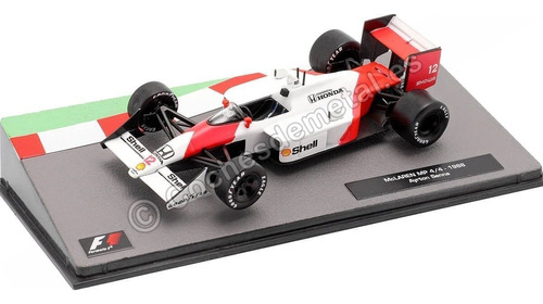 Mclaren Mp4/4 1988 Senna 1/43 Coleccion Formula 1 Salvat