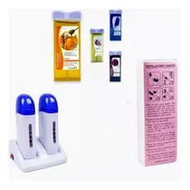 Comprar Fundidor Doble Roll On +2 Cartuchos Cera +bandas Depiladoras