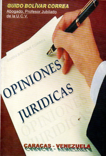 Opiniones Juridicas Guido Bolivar Correa