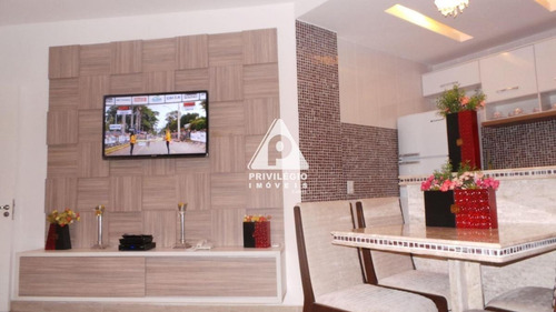 Imagem 8 de 21 de Flat Original 2 Quartos Dividido Em 2 Apartamentos Em Copacabana - Rj - 39007