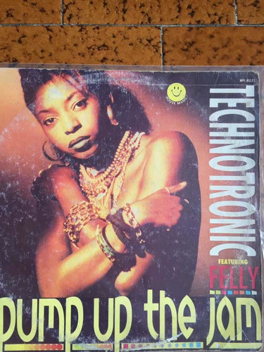 Technotronic Lp Pump  Up The Jam Featuting By Felly Vinyl