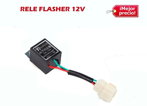 Rele Flasher Intermitente 3 Patas Electronico