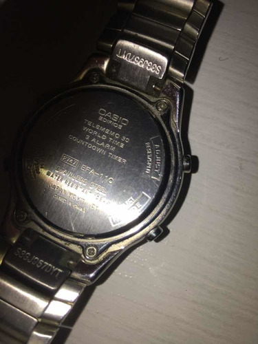 Relógio Cássio Edifice Efa-110d-7avdr ( Sem Bateria)