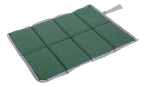 Cojín Para Acampar, Tela Oxford, Cómoda Almohadilla Verde