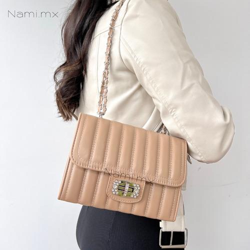 Glamour Bolso Bucket Liviano Al Hombro Confeccionado En Lona