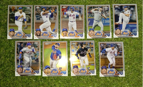 Cv Mets Topps Chrome 2023: Francisco Álvarez Rc, Verlander +