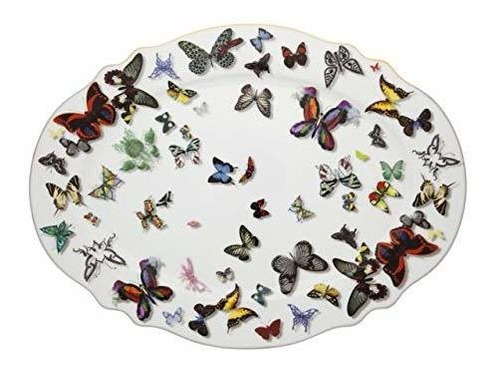 Large Platter-christian Lacroix - Butterfly Parade