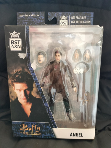 Figura De Acción Angel Bst Axn Buffy La Caza Vampiros (Usado)
