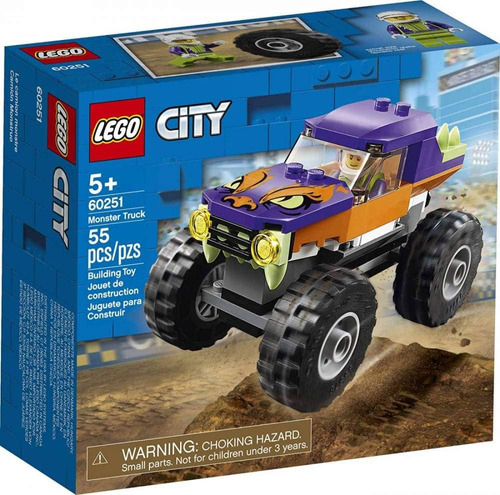 Set Juguete De Construcción Lego City Monster Truck 60251