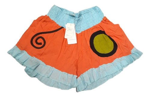 Short Hindu Verano Aplique Elastizados Talles S A L 