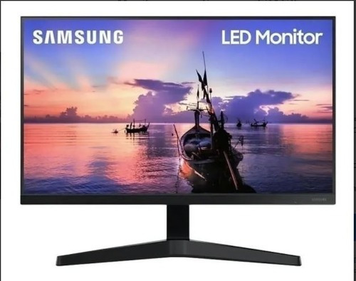 Imagen 1 de 10 de Monitor Led 24  Samsung Lf24t350fhlczb Panel Ips 75 Hz 