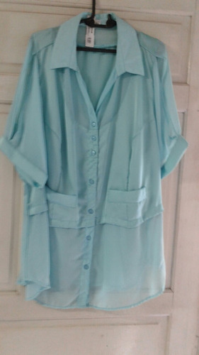 Camisa Feminina Musseline C Cetim Lindos Detalhes 