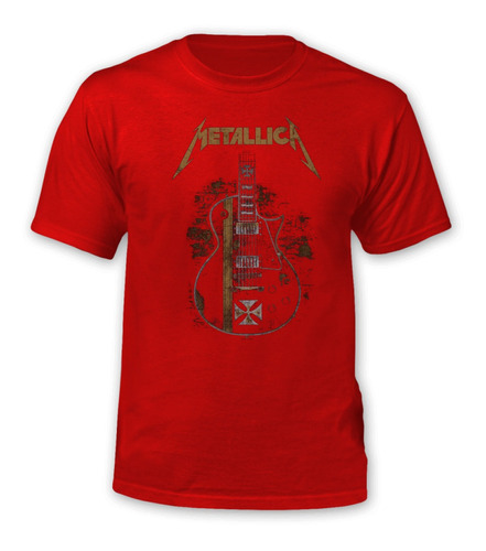 Polera Gustore De Metallica 1