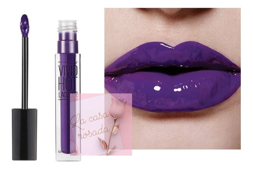 Lip Gloss - Maybelline Color Sensational Vivid Hot Lacquer