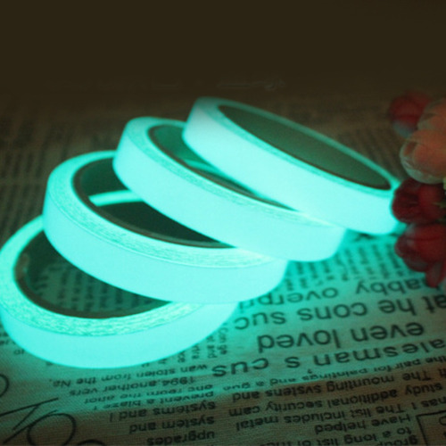 Brilho Na Fita Fluorescente Escura Verde