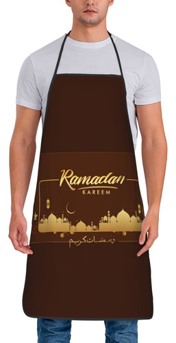 Delantal Babero Ajustable Mdvcc Ramadan Kareem 2023 Cocina S