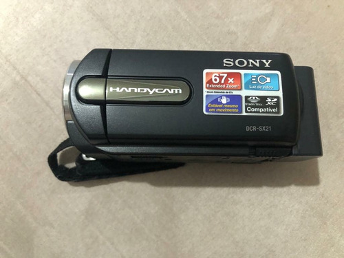 Câmara Filmadora Sony Handycam Dcr-sx21 Muito Nova ,+ Case