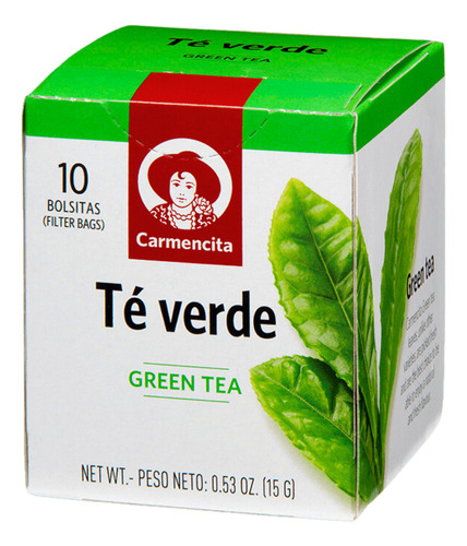 Chá Verde Carmencita 15gr