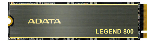 Unidad De Estado Solido Ssd M.2 2tb Adata Legend 800 Gris Color Verde