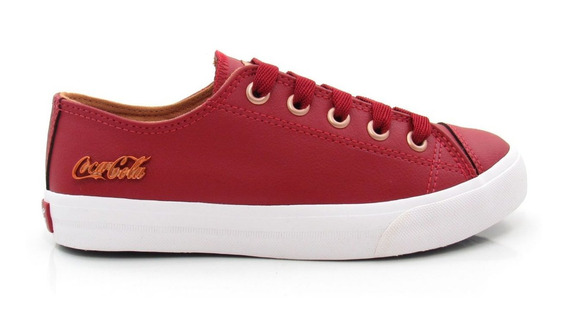 Tenis Coca Feminino Vermelho - Calçados, Roupas e Bolsas com o Melhores Preços no Mercado Livre Brasil
