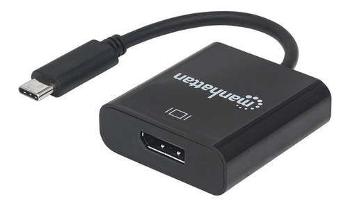 Imagen 2 de 2 de Adaptador Usb-c 3.1 Macho - Displayport Hembra Manhattan /v