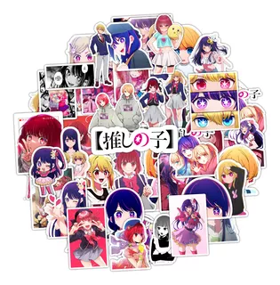 Pack 50 Stickers Adhesivo Anime Oshi No Ko