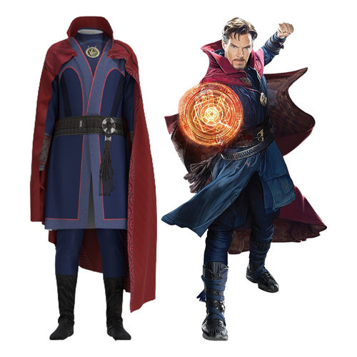 Disfraz De Cosplay De Dr. Strange Para Niños Disfraz De Hal