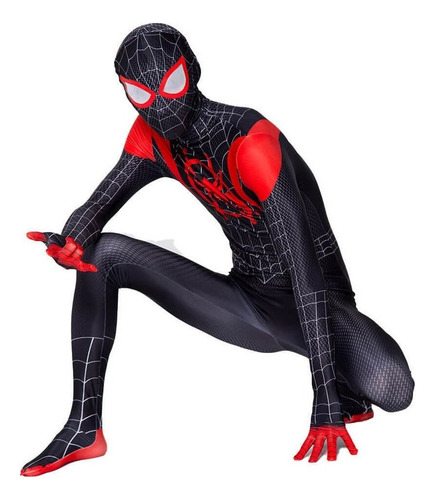 Medias Niños Adultos Traje De Una Pieza Spiderman