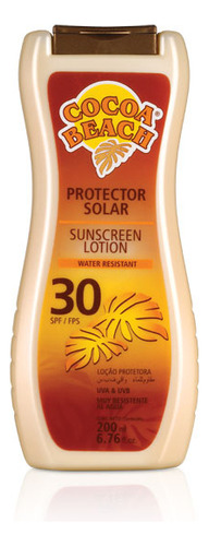 Protector Solar Cocoa Beach  Fps 30 X 200 Ml