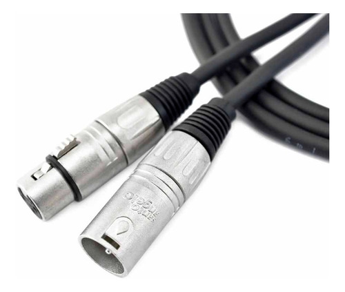 Cabo Microfone Balanceado Santo Angelo Xlr 3m 