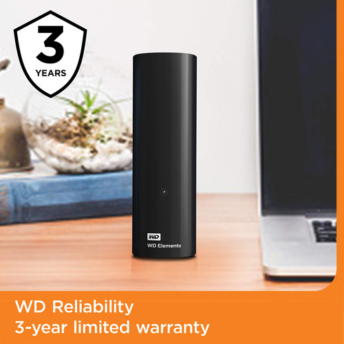 Wd 24tb Elements Disco Duro Externo De Escritorio Para