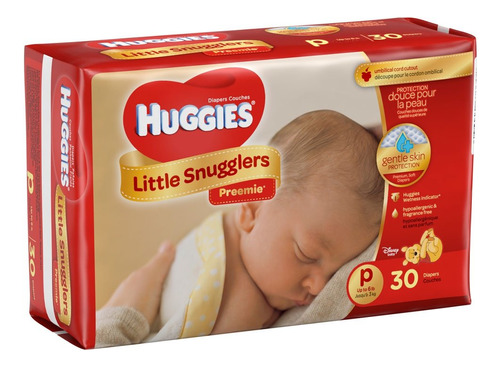 Huggies Panales Para Bebes Prematuros De Cuidado Suave, Tall