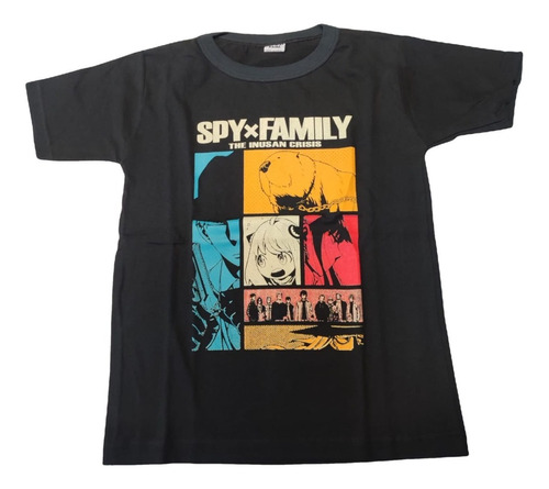 Remera De Spy X Family Anya Anime Niño Niña Unisex