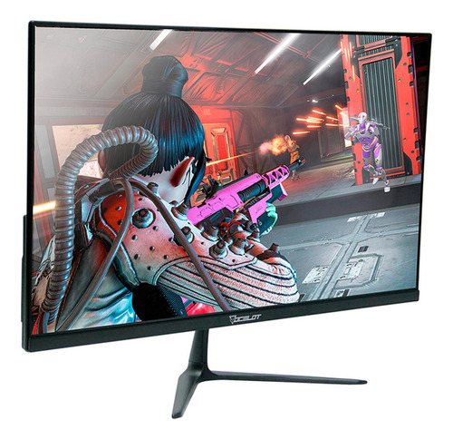 Monitor Ocelot Gaming Negro De 23.8 Pulgadas Plana Resolucio