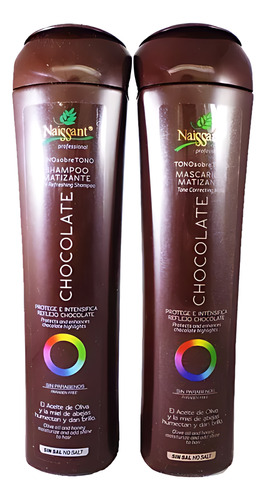 Naissant Kit Shampoo - Mascarilla Matizante Chocolate 300ml