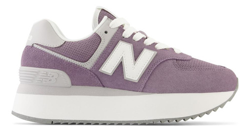 Tenis New Balance 574 + Mujer-violeta