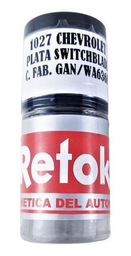 Pintura Retoke Chevrolet Plata Switchblade C. Fabr. Gan  Wa6