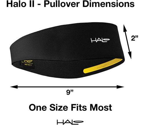 Halo Headband Halo Ii, Suéter Con Banda Para El Sudor Para H