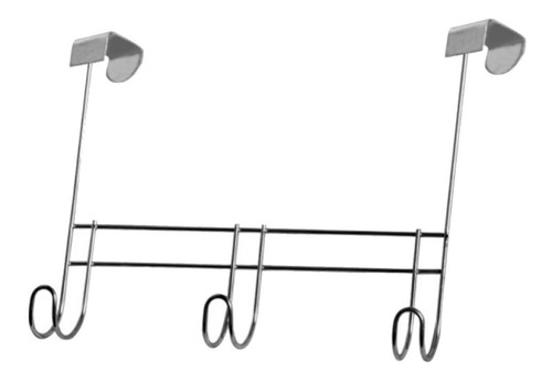 Cabideiro Para Porta 3 Ganchos Ganchos Para Pendurar Toalhas