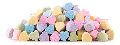 Caramelo Corazón Perfumado Pastilla 1 Kg Comprimido Giralda