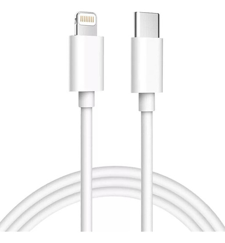 Cable Usb-c Lightning Datos Y Carga Rapida 2mts iPhone 11 12