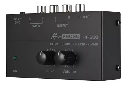 Pre Amplificador Phono Behringer Pp400 Tornamesa Tocadiscos