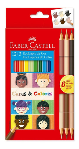 Colores & Caras X 15 Uds Faber