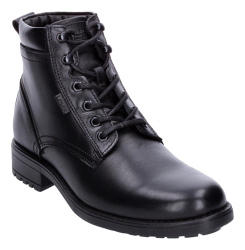 Bota Casual Levis Negro Para Hombre [lev218]